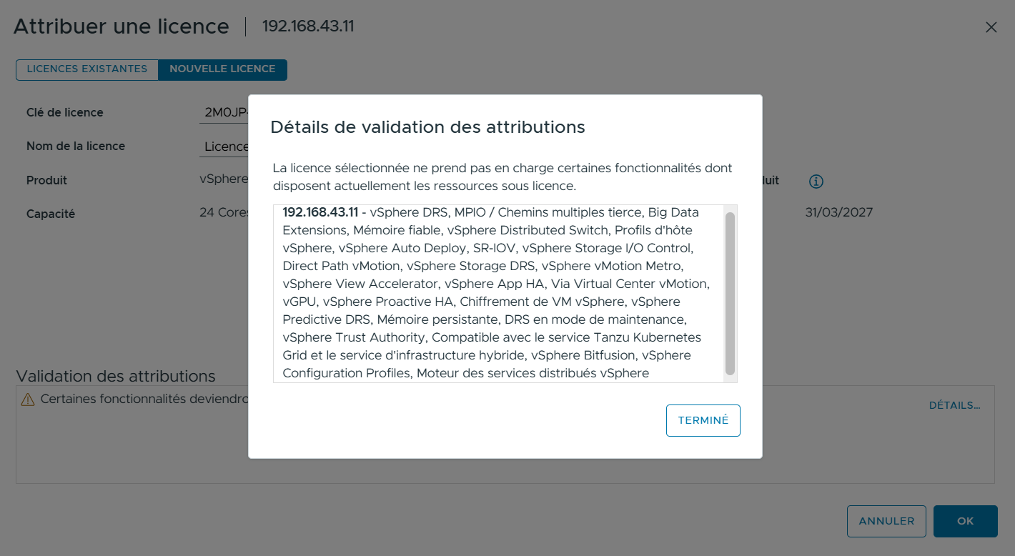 Upgrade ESXi