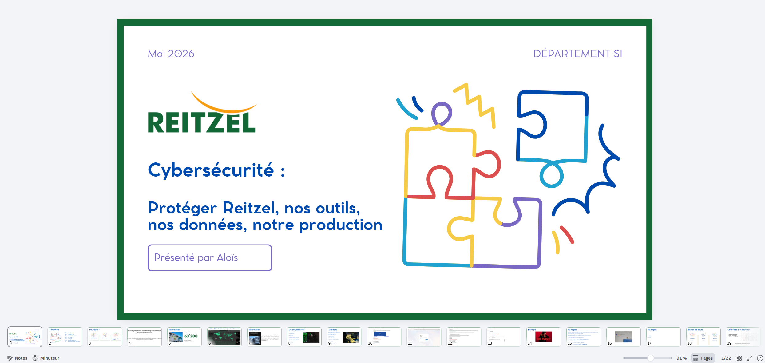 Formation cyber